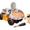 Stavebnice vesmírné autíčko 3v1 Space Rover Discovery Set Smoby 50 dílků se šroubovákem a figurka astronauta s pohyblivými končetinami - Image 2