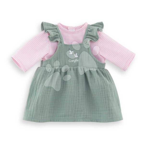 Oblečení Ruffle Dress & T-Shirt Loire Riverside Mon Grand Poupon Corolle pro panenku 42 cm od 24 měsíců
