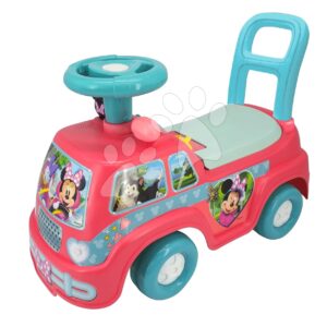 Odrážedlo Minnie Camper Kiddieland se zvukem a světlem a úložným prostorem pod sedadlem od 12 měsíců