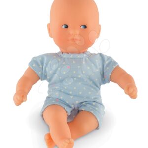 Panenka Mini Calin Sky Corolle s modrýma očima a v modrých šatičkách 20 cm od 18 měsíců