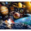 Puzzle Asteroid Mission Educa 1000 dílků a Fix lepidlo - Image 2
