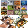Puzzle Battle Příroda Nature Educa 12 druhů puzzle 504 dílků a 12 karet s obrázky od 7 let - Image 2