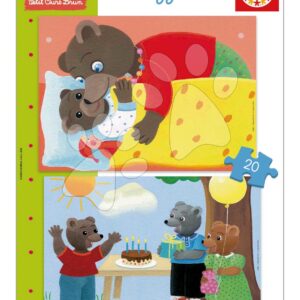 Puzzle Petit Ours Brun Educa 2 x 20 dílků