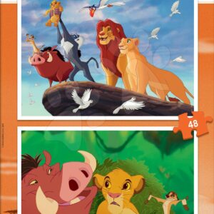 Puzzle The Lion King Disney Educa 2 x 48 dílků od 4 let