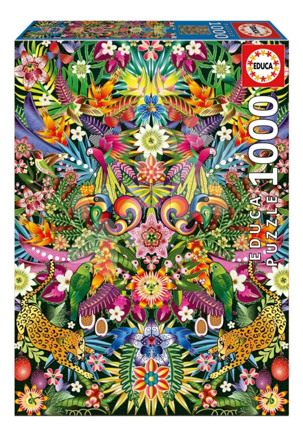 Puzzle Tucans Educa 1000 dílků a Fix lepidlo