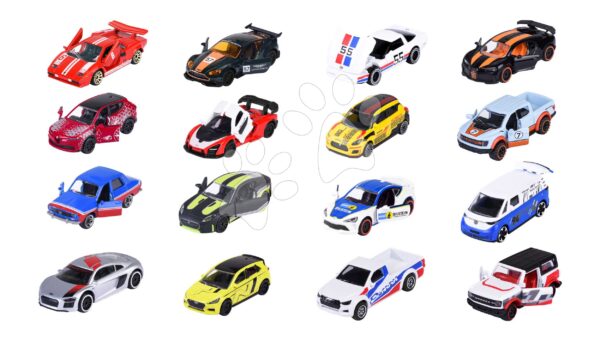 Autíčko závodní Racing Cars Majorette se sběratelskou kartičkou 7