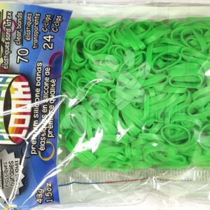 Gumičky Alpha Bands Rainbow Loom 500 ks limetkově zelené od 6 let