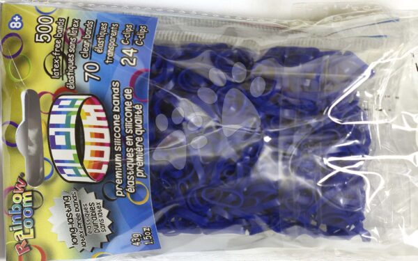 Gumičky Alpha Bands Rainbow Loom 500 ks námořnická modrá od 6 let