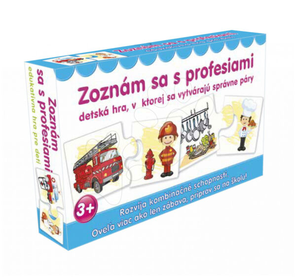 Naučná společenská hra Seznam se s profesemi Dohány maďarská verze