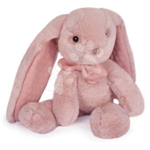 Plyšový zajíček Bunny Pink Les Preppy Chics Histoire d’ Ours růžový 30 cm v dárkovém balení od 0 měsíců