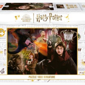 Puzzle Miniature series Harry Potter 2 Educa 1000 dílků a Fix lepidlo