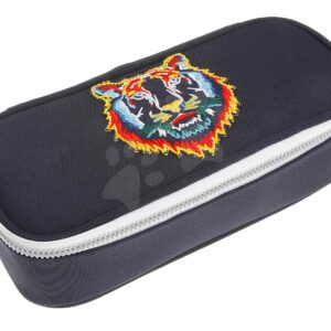Školní penál Pencil Box Tiger Navy Jeune Premier ergonomický luxusní provedení 22*7 cm