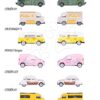 Autíčko French Touch Deluxe Cars Majorette kovové s odpružením a sběratelským boxem délka 7,5 cm 6 různých druhů - Image 3