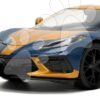 Autíčko Marvel Chevy Corvette Jada kovové s otevíracími částmi a figurkou Wolverine délka 22 cm 1:24 - Image 3