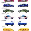 Autíčko s tuningem Japan Series Deluxe Cars Majorette kovové se sběratelským boxem 7,5 cm délka 6 různých druhů - Image 3