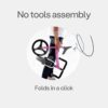 Balanční odrážedlo skládací Folding Balance Bike Pink smarTrike z hliníku s ergonomickými úchyty od 2–5 let - Image 3