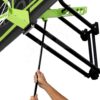 Basketbalová konstrukce s deskou a flexibilním košem Galaxy wall mount system black edition Exit Toys ocelová uchycení na zeď nastavitelná výška - Image 3