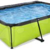 Bazén s krytem a filtrací Lime pool Exit Toys ocelová konstrukce 220*150 cm zelený od 6 let - Image 3