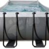 Bazén s pískovou filtrací Black Leather pool Exit Toys ocelová konstrukce 540*250*122 cm černý od 6 let - Image 3