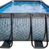 Bazén s pískovou filtrací Stone pool Exit Toys ocelová konstrukce 540*250*100 cm šedý od 6 let - Image 3