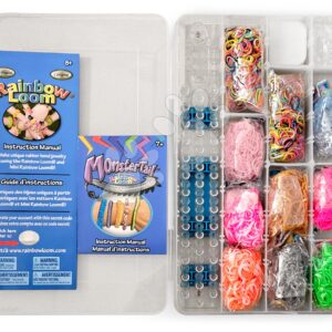 Darčekový box Starter Kit Gift Box Small Rainbow Loom sada 3600 gumičiek s 2 háčikmi od 6 rokov RL47