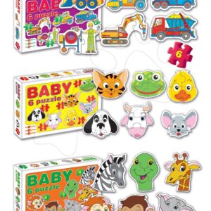 Dohány baby puzzle Baby Zvířátka a dopravní prostředky 635