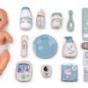 Domeček pro panenku Cocoon Nursery Natur D'Amour Baby Nurse Smoby denní a noční zóna s elektronickými funkcemi 20 doplňků - Image 3