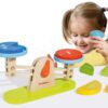 Dřevěná váha Wooden Balance Eichhorn 9 kostek hra na rovnováhu EH3716 - Image 3