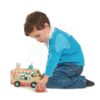 Dřevěné auto se zmrzlinou Penguin's Gelato Van Tender Leaf Toys s tučňákem a zmrzlinou od 18 měsíců - Image 3