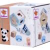 Dřevěný didaktický domeček Shape Box Panda Eichhorn se 6 vkládacími kostkami od 12 měsíců - Image 3