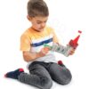 Dřevěný královský hrad Royal Castle Tender Leaf Toys 100dílná sada s rytíři, koňmi a drakem - Image 3