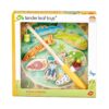 Dřevěný magnetický rybář Pond Dipping Tender Leaf Toys s udicí a 8 magnetických zvířat u rybníka - Image 3