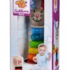 Dřevěný zajíček Stacking Rabbit Baby Eichhorn výška 18 cm stohovatelný s plyšovými oušky od 12 měsíců - Image 3