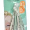 Ergonomické lžičky 1st Age Silicone Spoons Beaba Grey & Sage ze silikonu k samostatnému jídlu 4 kusy od 4 měsíců - Image 3
