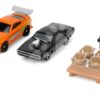 Garáž s domem Dominic Toretto Fast & Furious Nano scene Jada 13 dílů s piknikovým posezením a 2 kovová autíčka od 8 let - Image 3