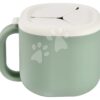 Hrneček pro miminka Pick 'n' Snack Silicone Snack Cup Beaba Sage Green na učení se jíst zelený od 10 měsíců - Image 3