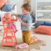 Jídelní židle High Chair 2in1 Mon Grand Poupon Corolle pro 36–42 cm panenku růžová - Image 3