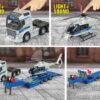 Kamion s policejním vrtulníkem Volvo Majorette 35 cm délka se zvukem a světlem - Image 3