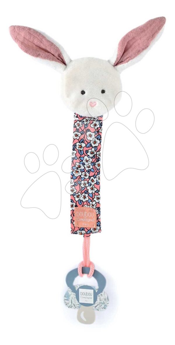Klip na dudlík s plyšovým zvířátkem Boh'aime Doudou et Compagnie různé druhy 18 cm od 0 měsíců
