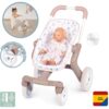 Kočárek sportovní s textilním potahem Pop Pushchair Natur D'Amour Baby Nurse Smoby s otočnými koly pro 42 cm panenku výška rukojeti 54 cm od 18 měsíců - Image 3