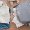 Kosmetická taštička Toiletry Pouch Beaba Heather Grey se zipem šedá - Image 3