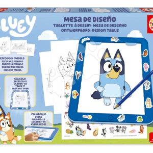 Kreativní tvoření s tabletem Light Table Bluey Educa Nakresli a vybarvi si svého pejska od 5 let