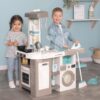 Kuchyňka elektronická s pračkou a žehlicím prknem Tefal Cleaning Kitchen 360° Smoby se zvuky a funkčními spotřebiči 36 doplňků 100 cm výška/51 cm pult - Image 3