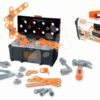 Kufřík s pracovním nářadím Black&Decker DIY Tools Box Smoby montovatelné části 34 doplňků - Image 3