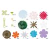 Květinové lupínky jako náhrady k ozdobnému květinářství Crea Deco Flowers Refill Smoby 98 doplňků pro výrobu 16 květin od 5 let - Image 3