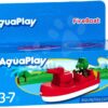 Motorový člun s vodním dělem Fireboat AquaPlay s 2metrovým dostřelem a kapitánem krokodýlem Nilsem (kompatibilní s Duplem) - Image 3