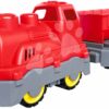 Nákladný vlak Mini Train With Wagon Power Worker BIG s vyklápěcím vozem délka 45 cm červený od 24 měsíců - Image 3