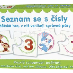 Naučná společenská hra Seznam se s čísly Dohány česká verze
