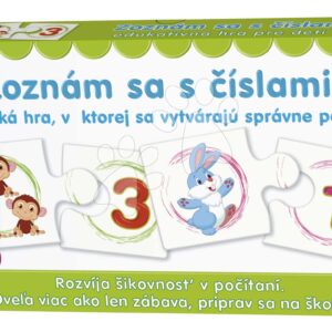 Naučná společenská hra Seznam se s čísly Dohány slovenská verze