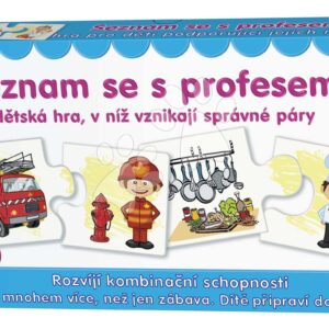 Naučná společenská hra Seznam se s povoláními Dohány česká verze